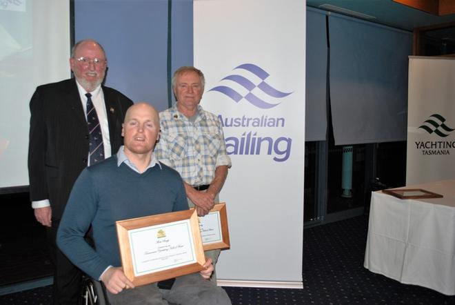Tasmanian Hall of Fame inductees for 2017, Gilbert Leith (left), Matt Bugg and Mike Darby ©  Peter Campbell